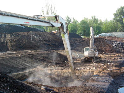 Ausbau schadstoffbelasteter Böden